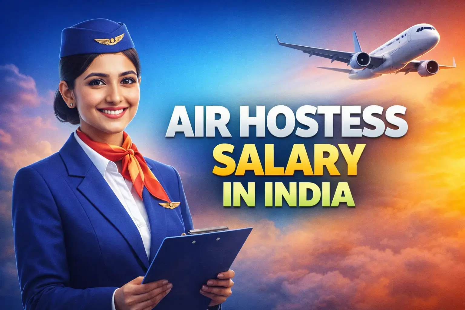 Air Hostess Salary in India
