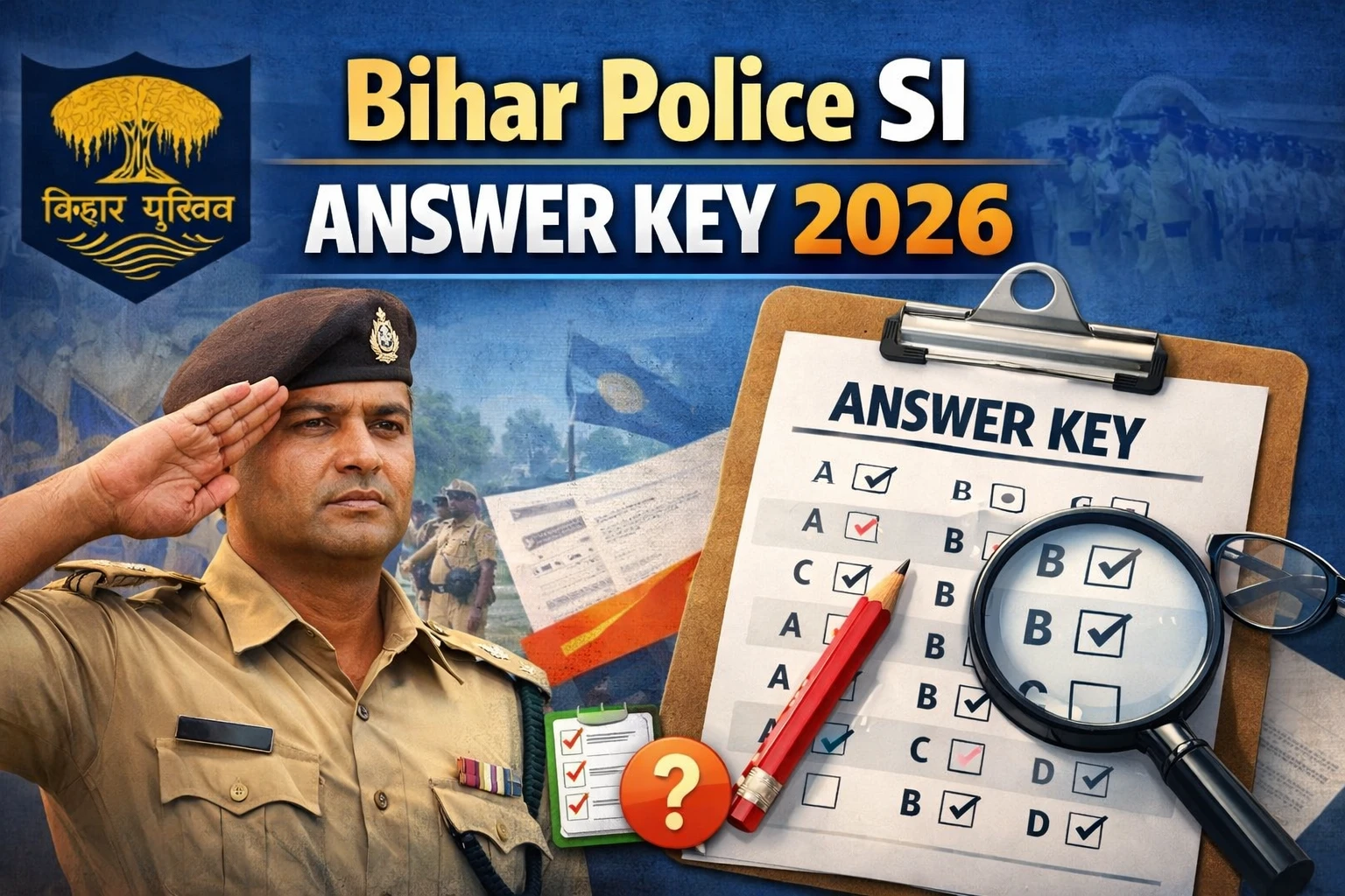 Bihar Police SI Prelims Answer Key 2026
