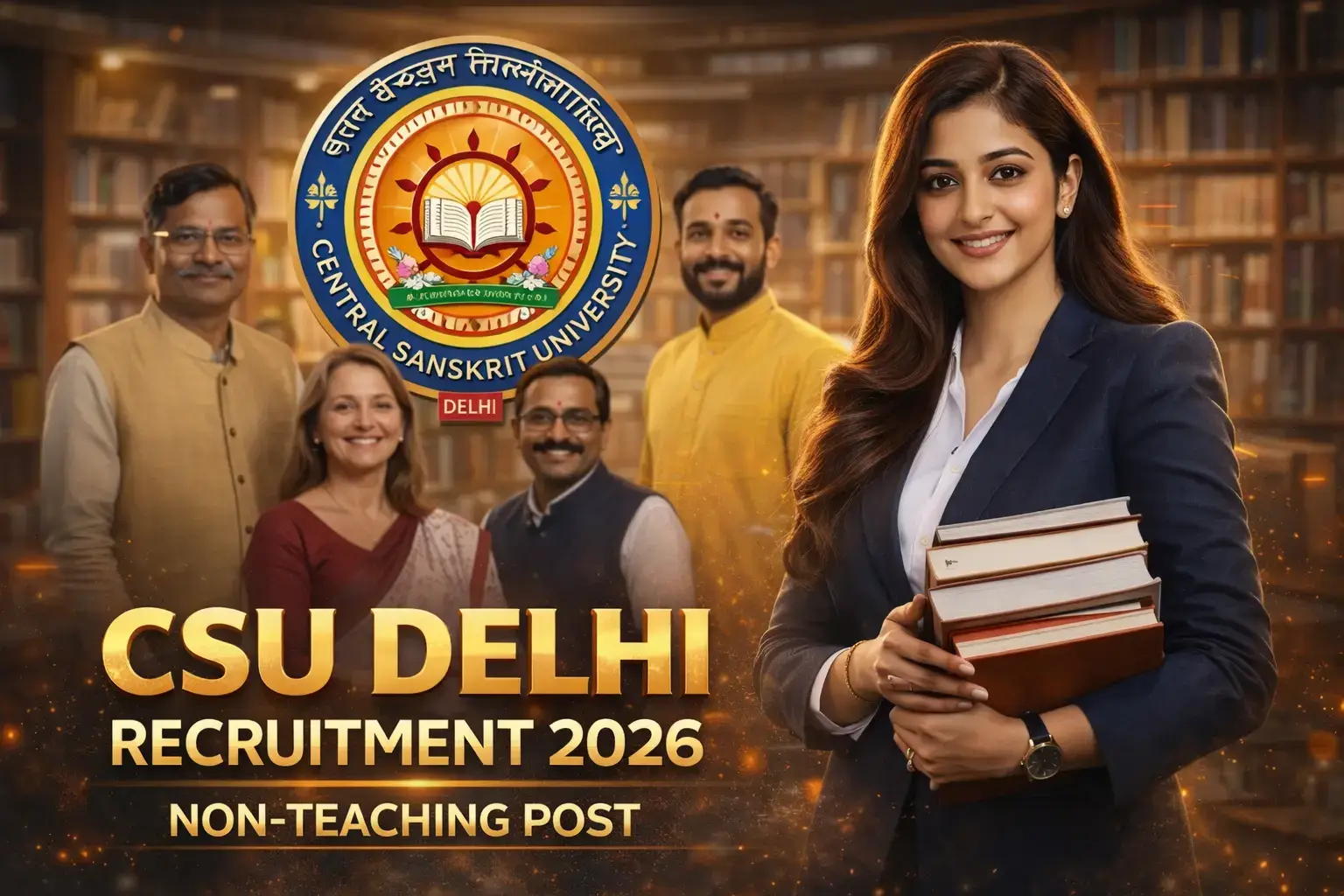CSU Delhi Non-Teaching Recruitment