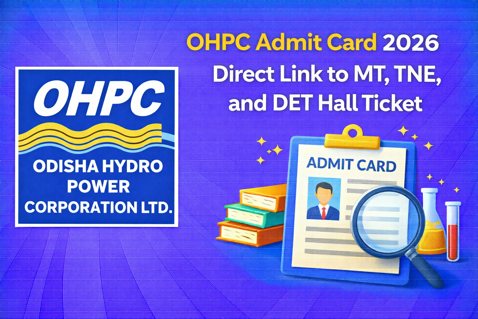 OHPC Admit Card 2026 Out