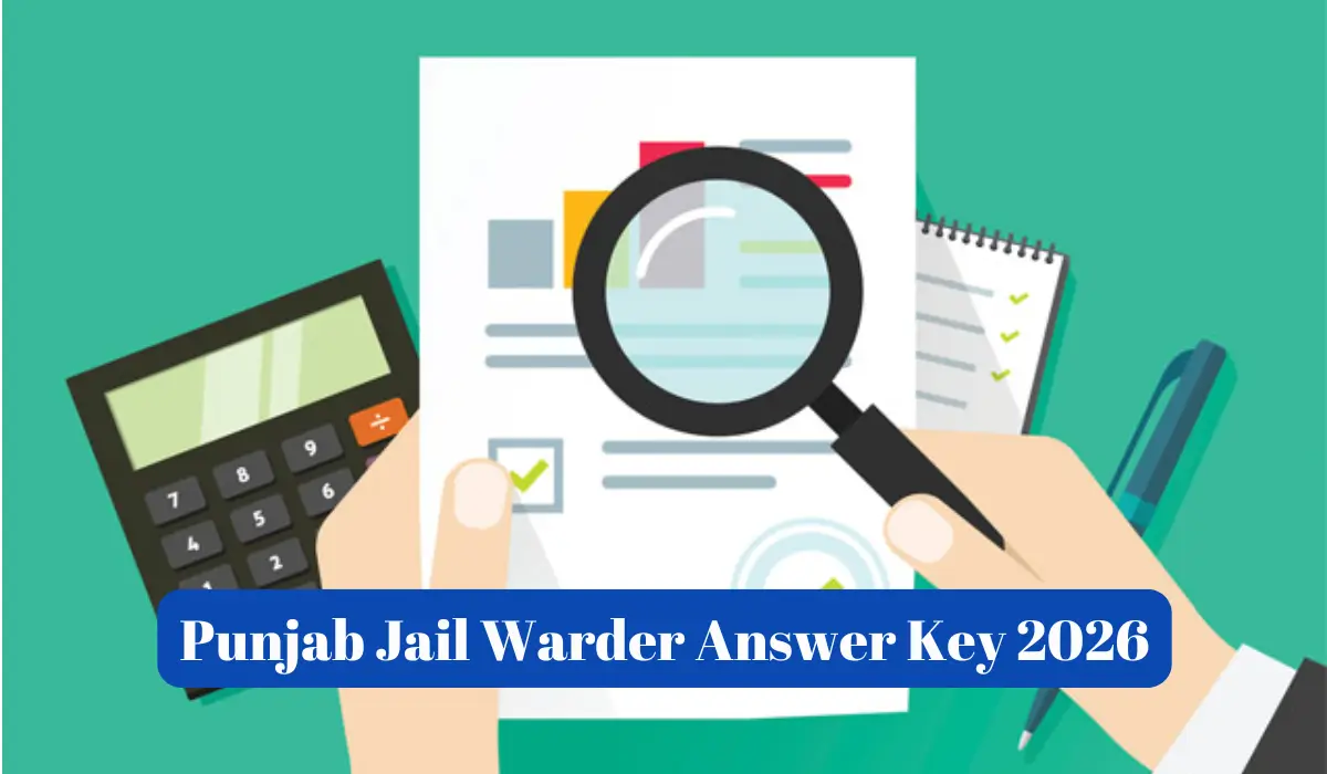 PSSSB Jail Warder Answer Key 2026 Out