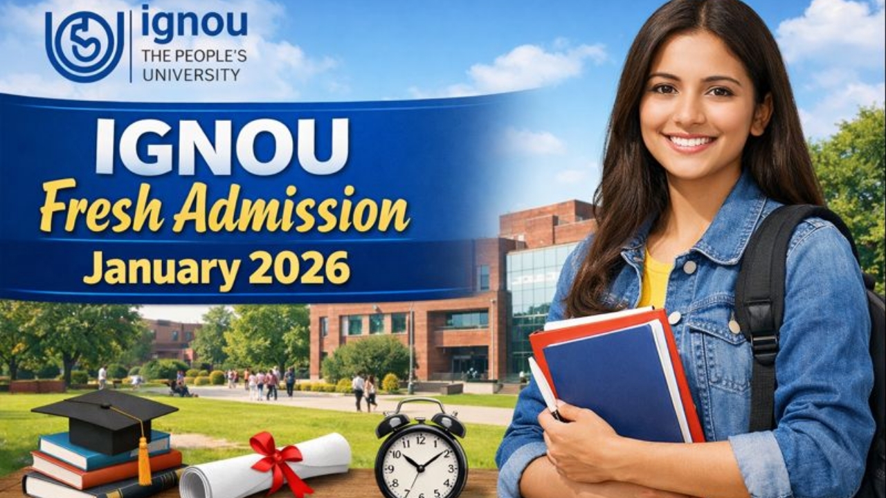 IGNOU Fresh Admission January 2026