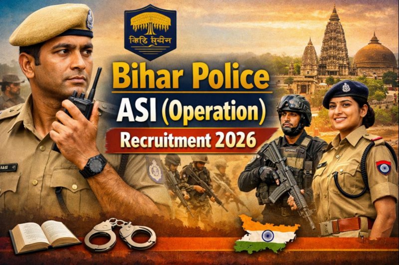 Bihar Police ASI (Operation) Recruitment 2026