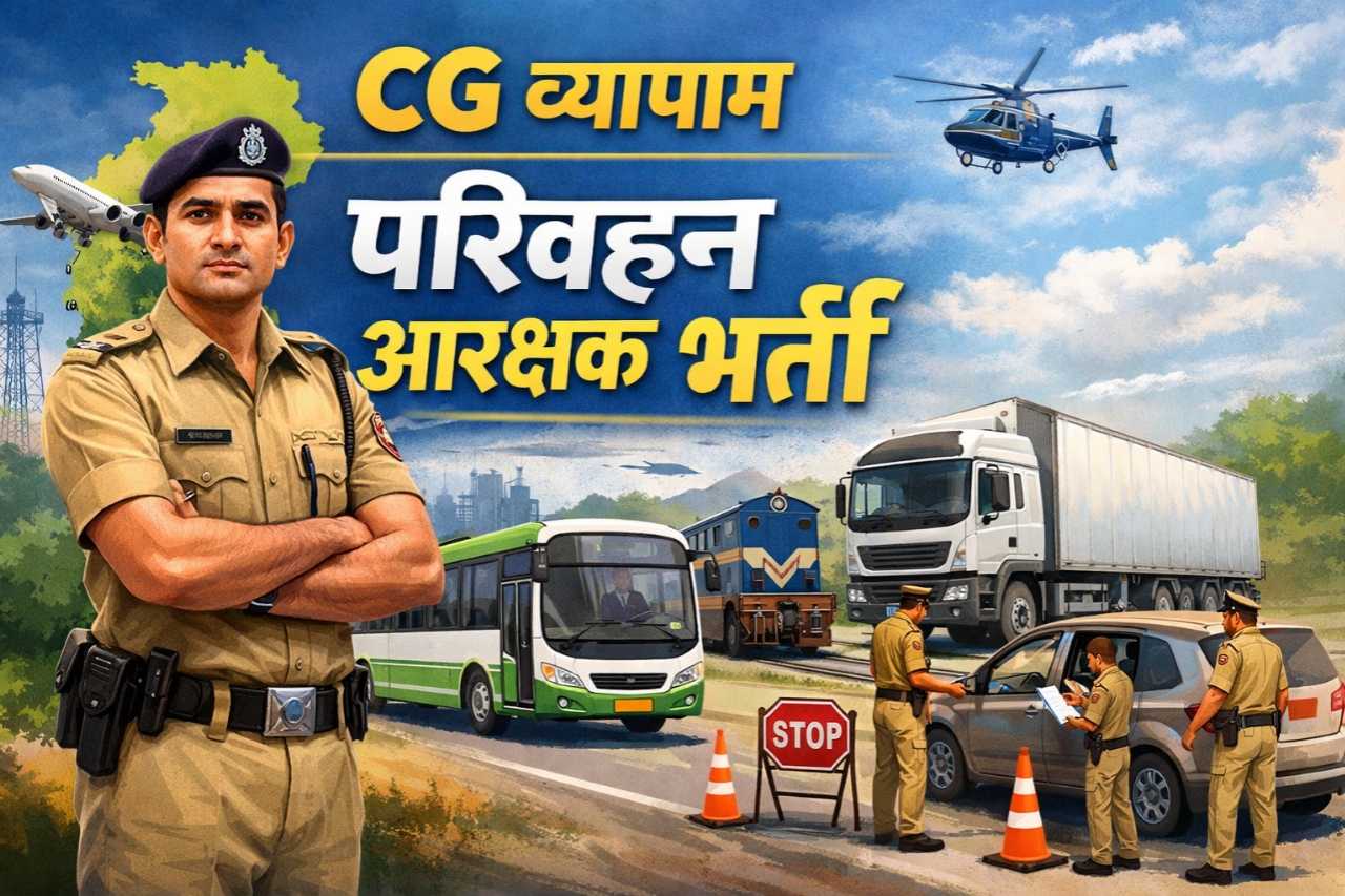 CG Vyapam Parivahan Arakshak Bharti 2026