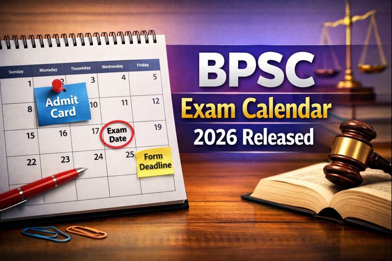 BPSC Exam Calendar 2026