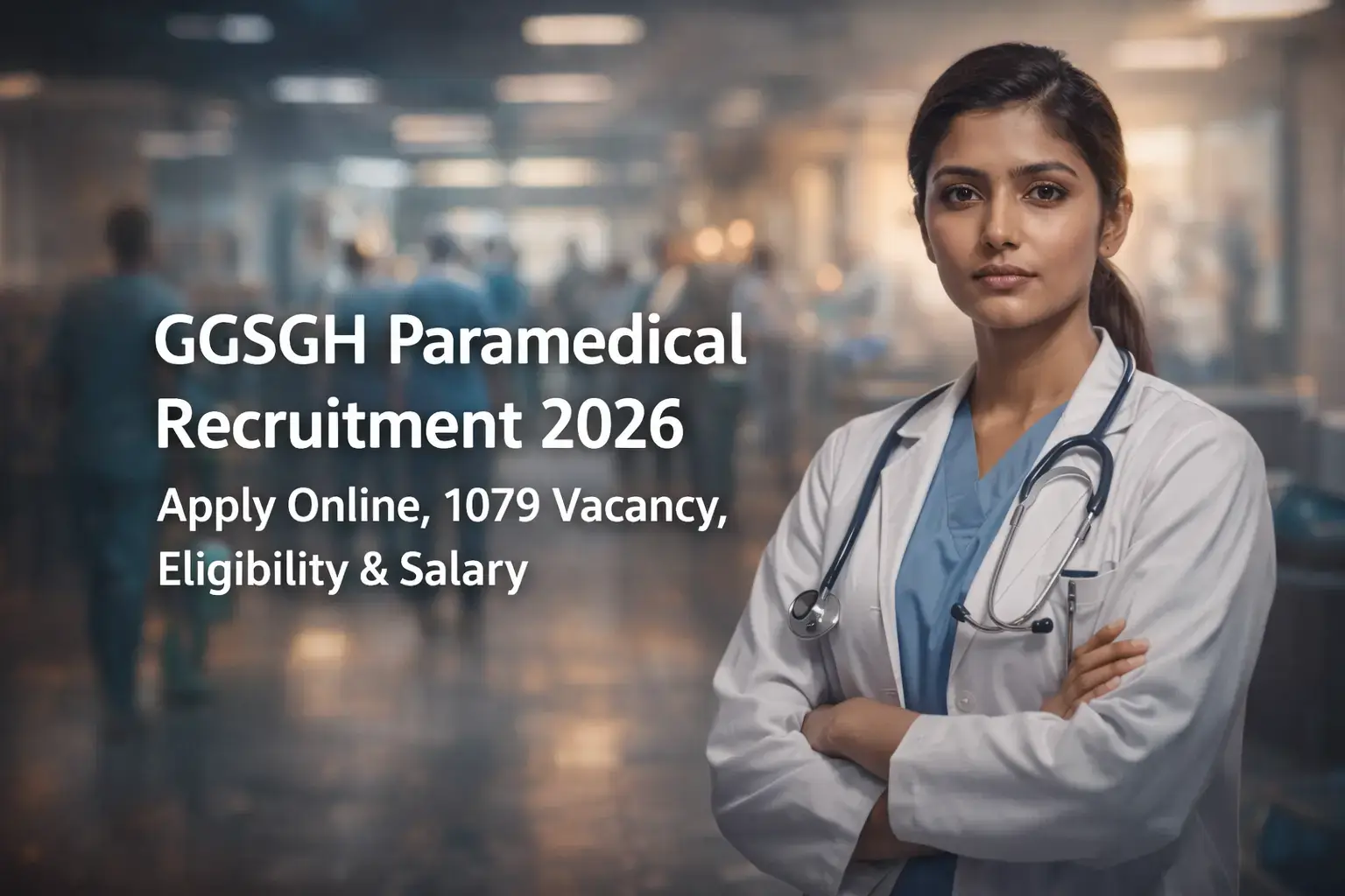 GGSGH Paramedical Recruitment