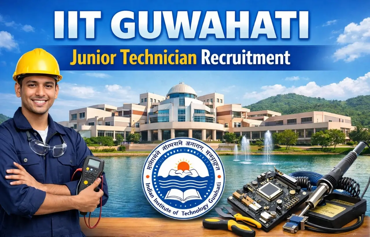 IIT Guwahati Junior Technician Recruitment