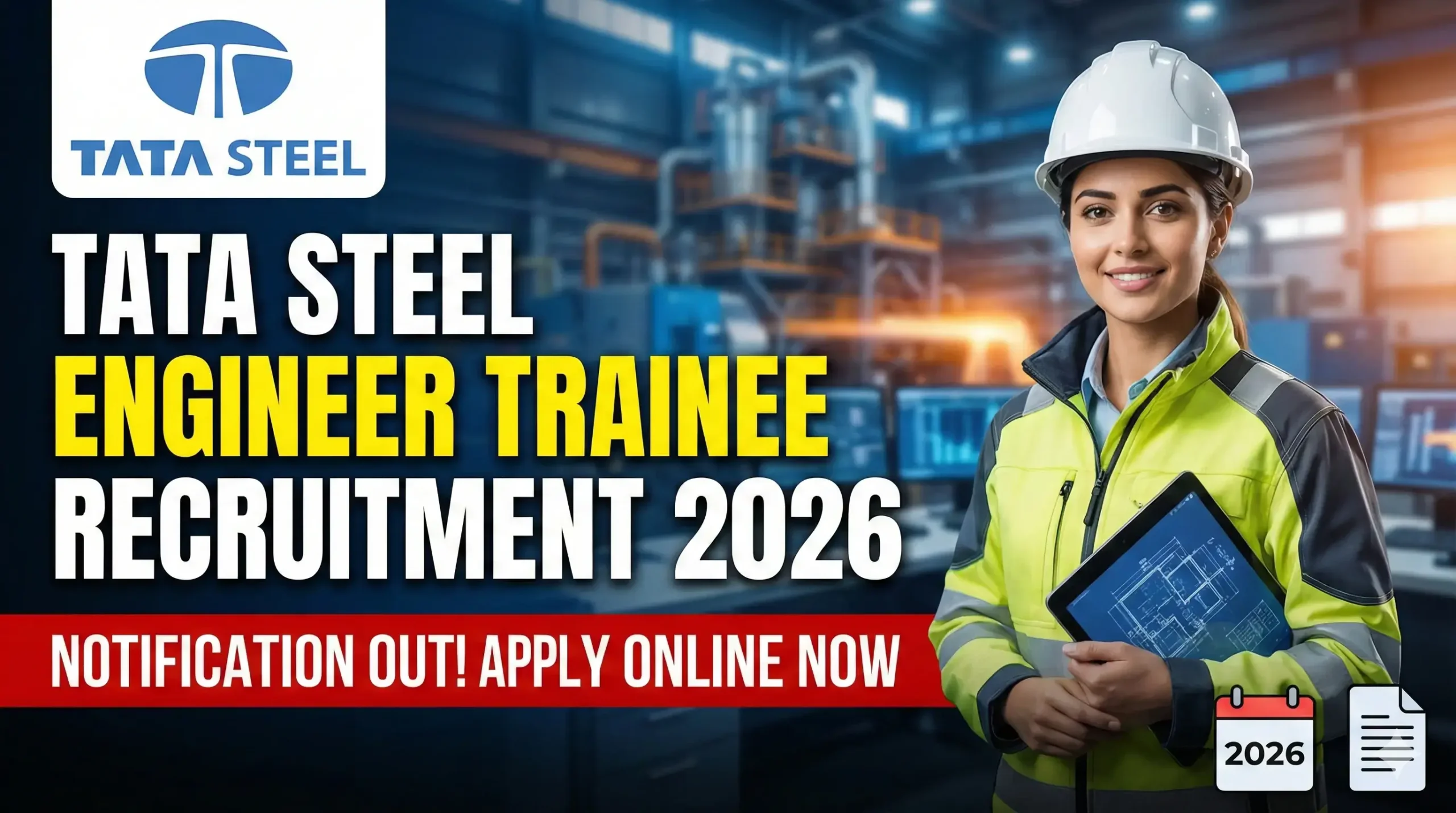 Tata Steel Engineer Trainee Recruitment