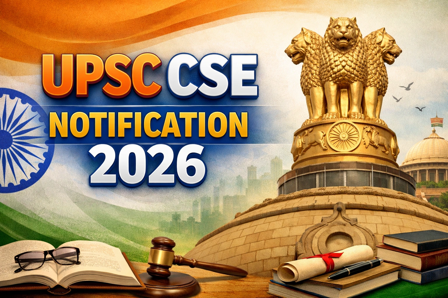 UPSC CSE Notification 2026