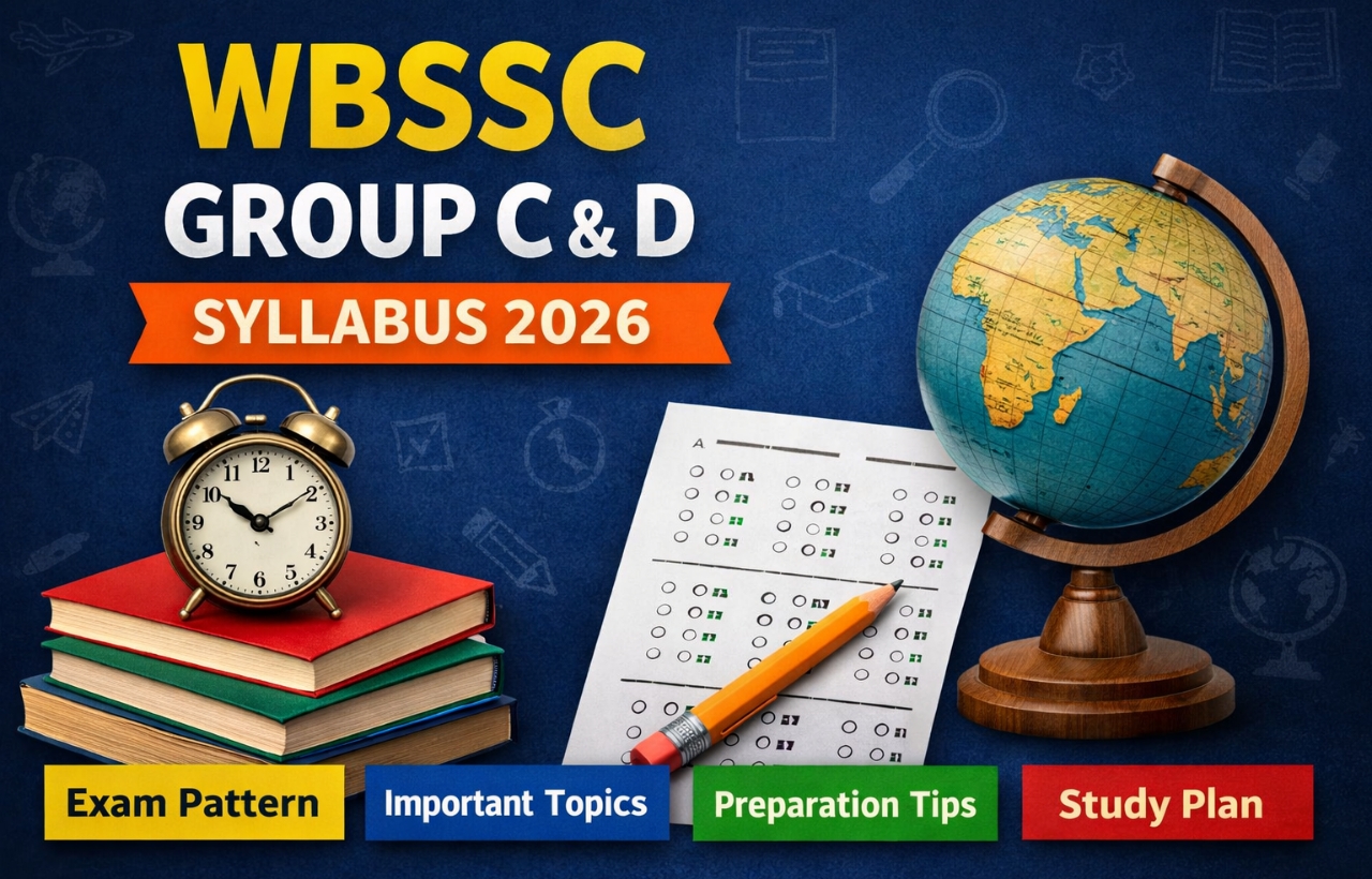 WBSSC Group C and D Syllabus 2026, Exam Pattern, PDF Download & Preparation Guide