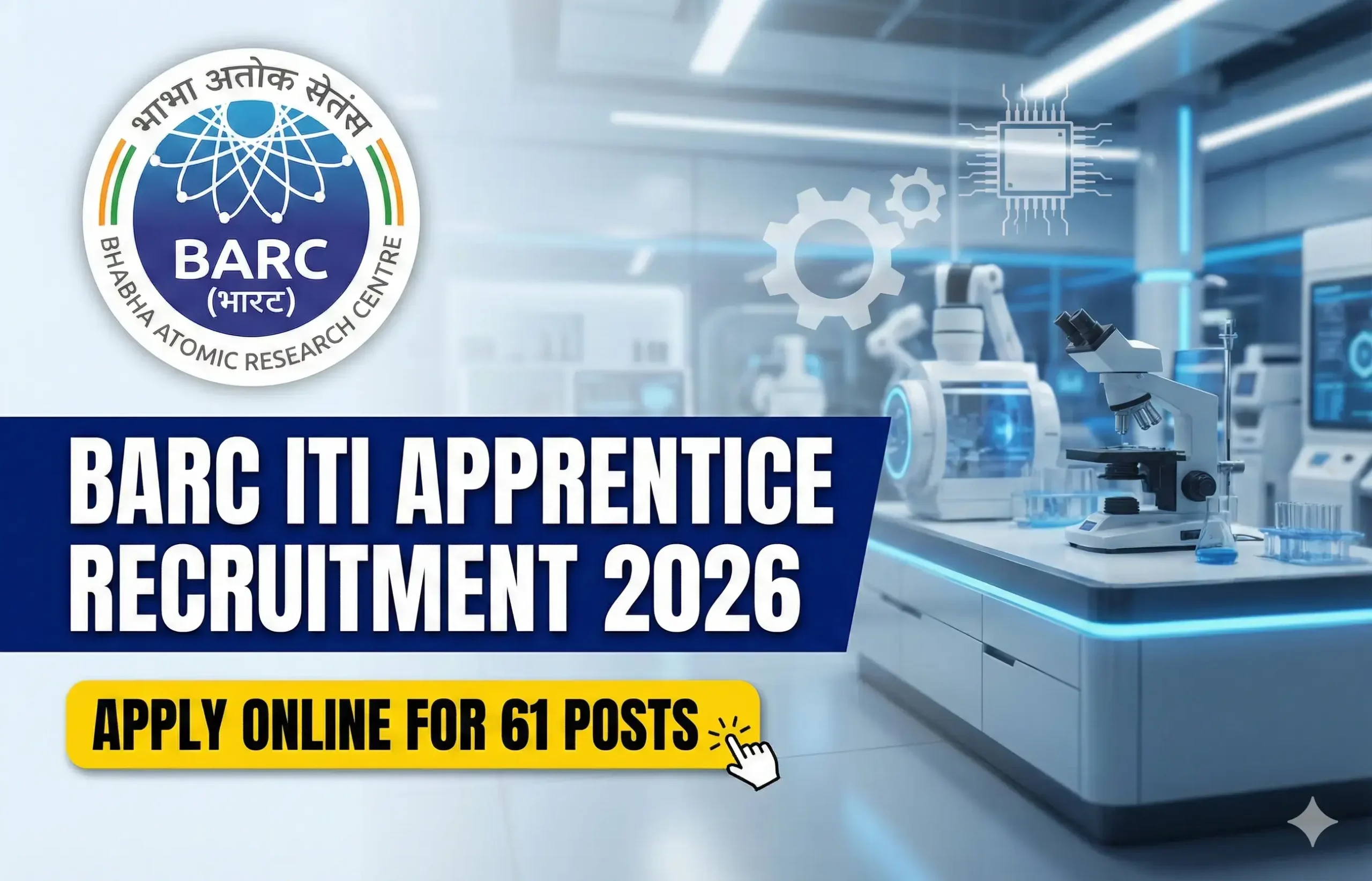 BARC ITI Apprentice Recruitment 2026