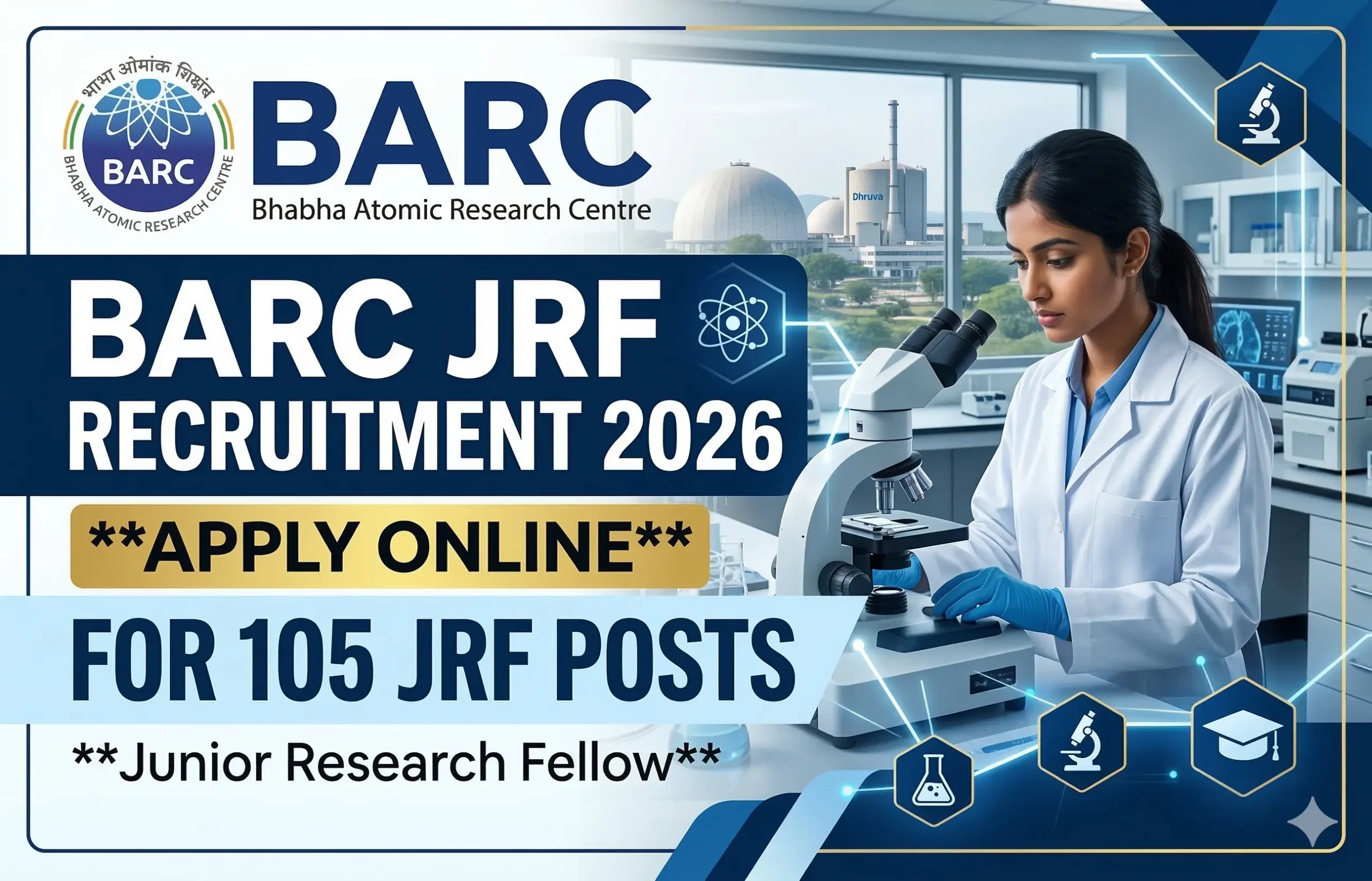 BARC Junior Research Fellow Recruitment 2026