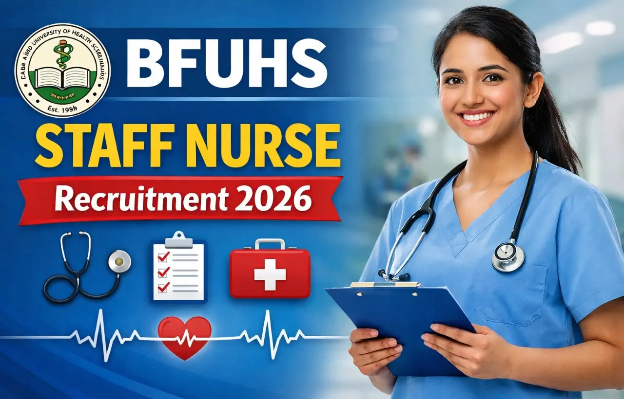BFUHS Staff Nurse Recruitment 2026