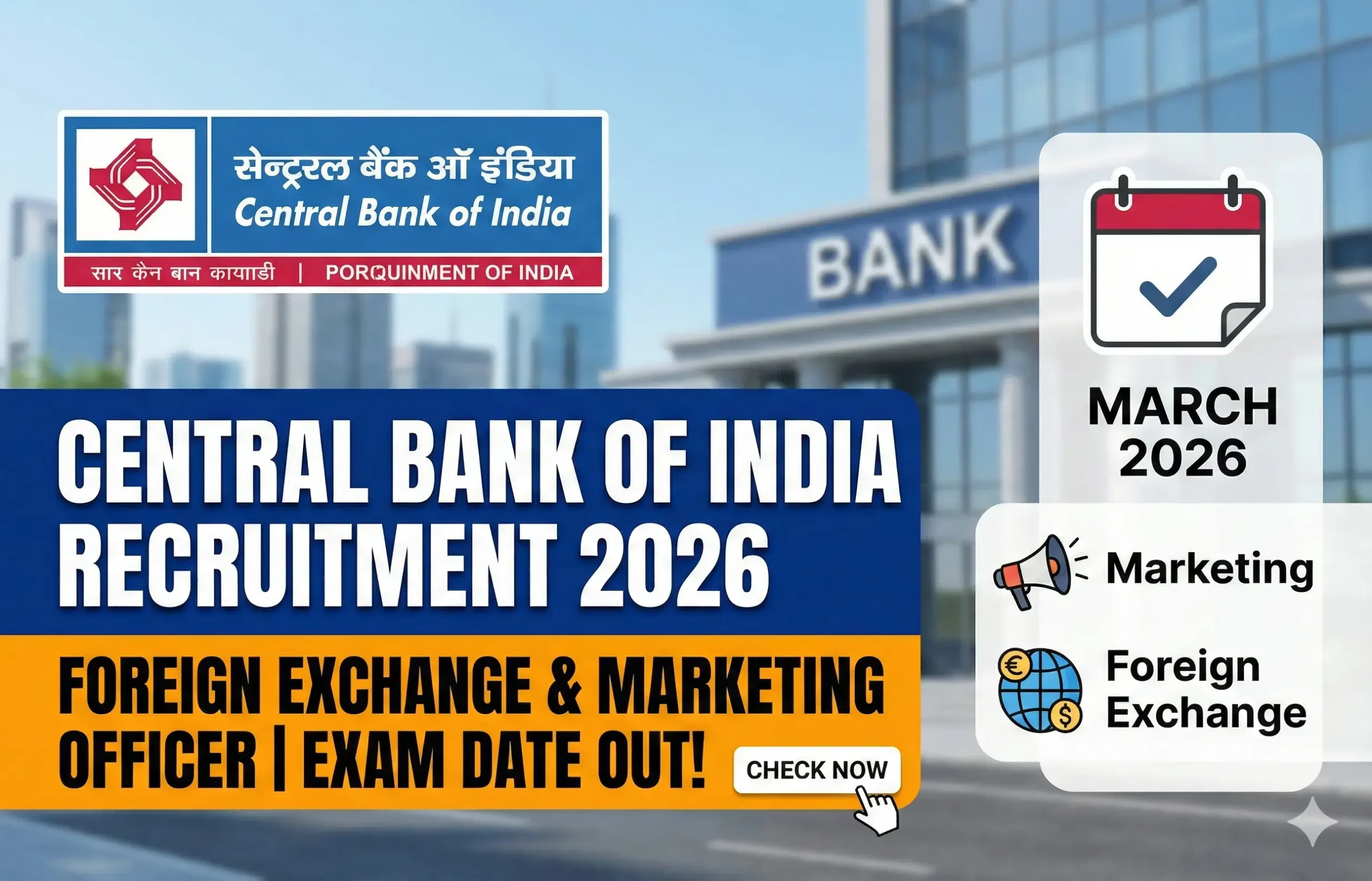 Central Bank of India Recruitment 2026