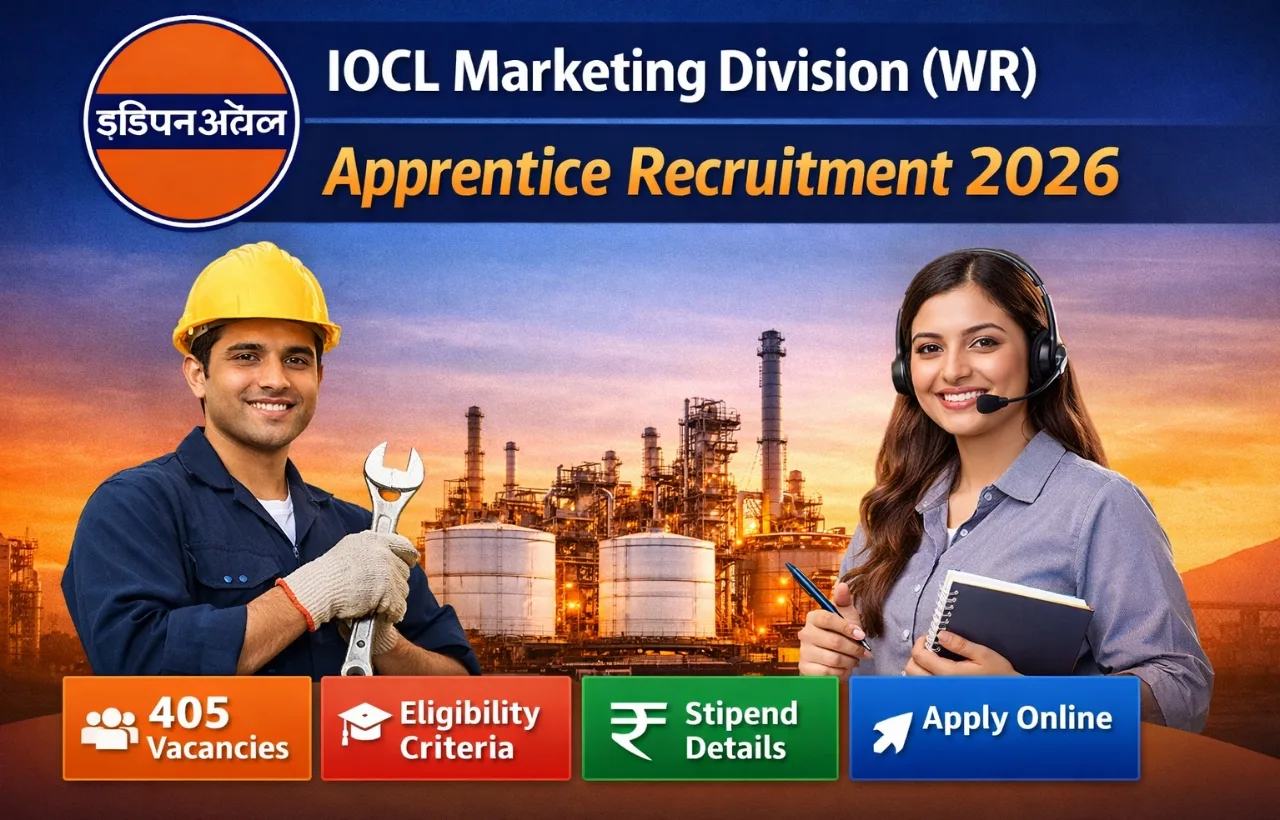IOCL Marketing Division (WR) Apprentice Recruitment 2026
