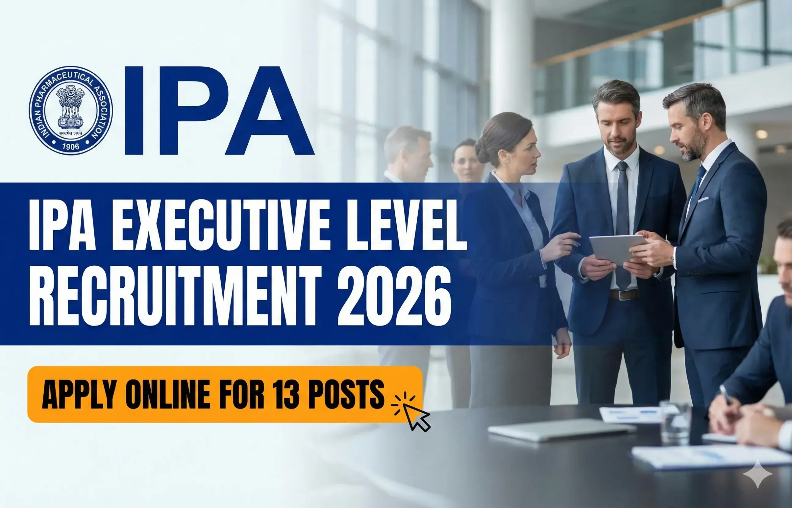 IPA Executive Level Recruitment 2026