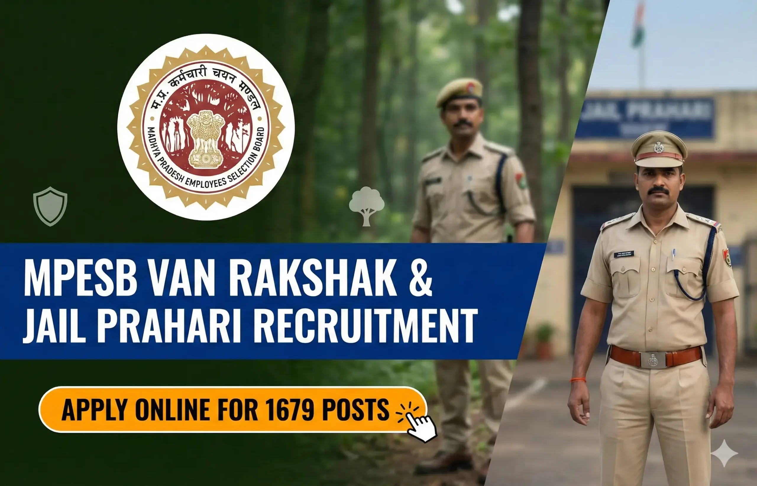 MPESB Van Rakshak and Jail Prahari Recruitment