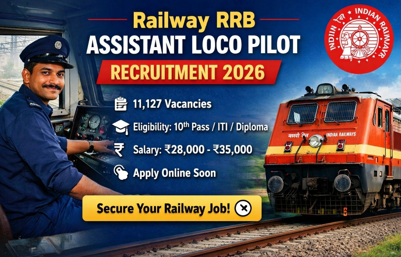 RRB Assistant Loco Pilot Recruitment 2026