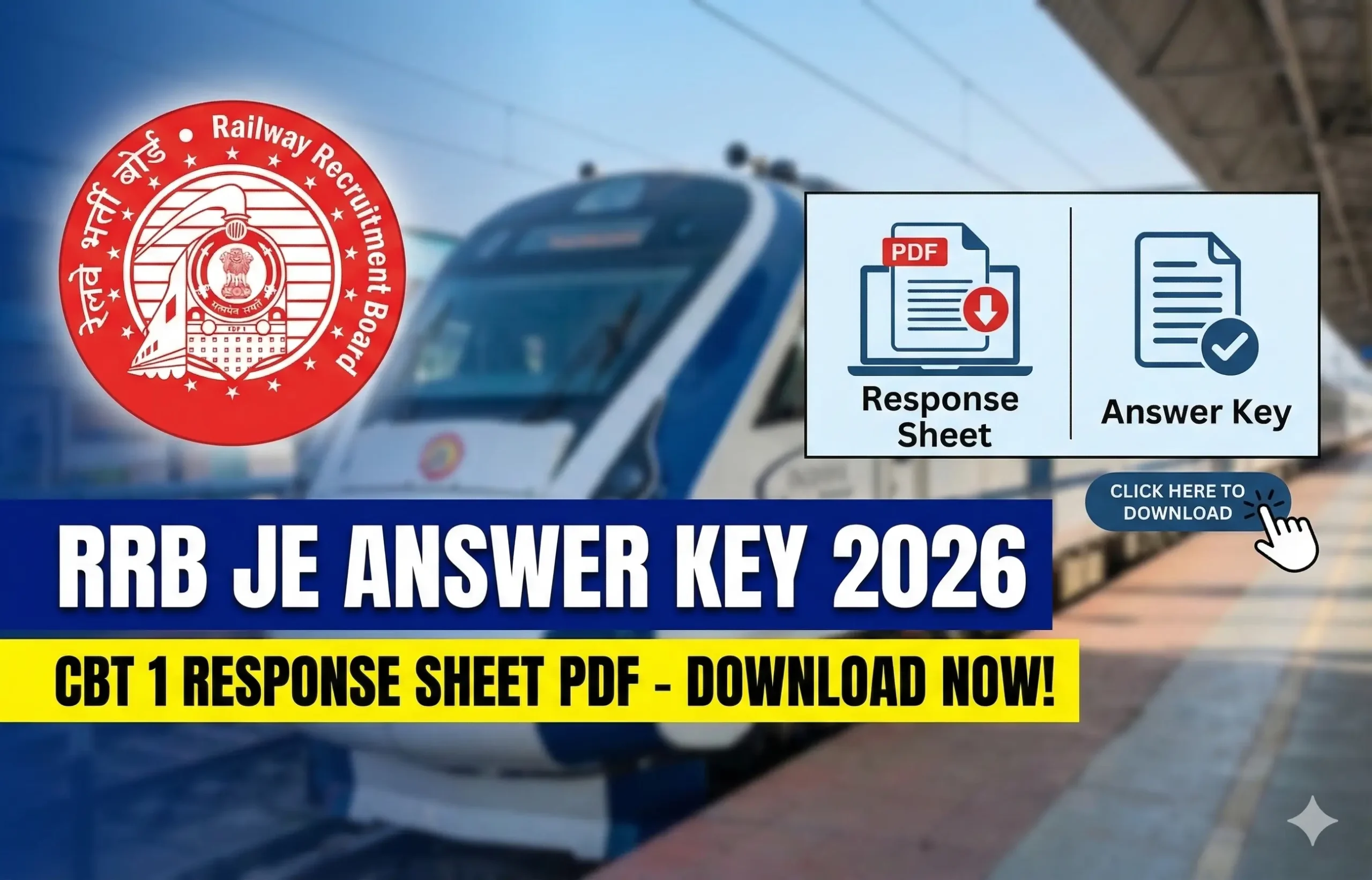 RRB JE Answer Key 2026