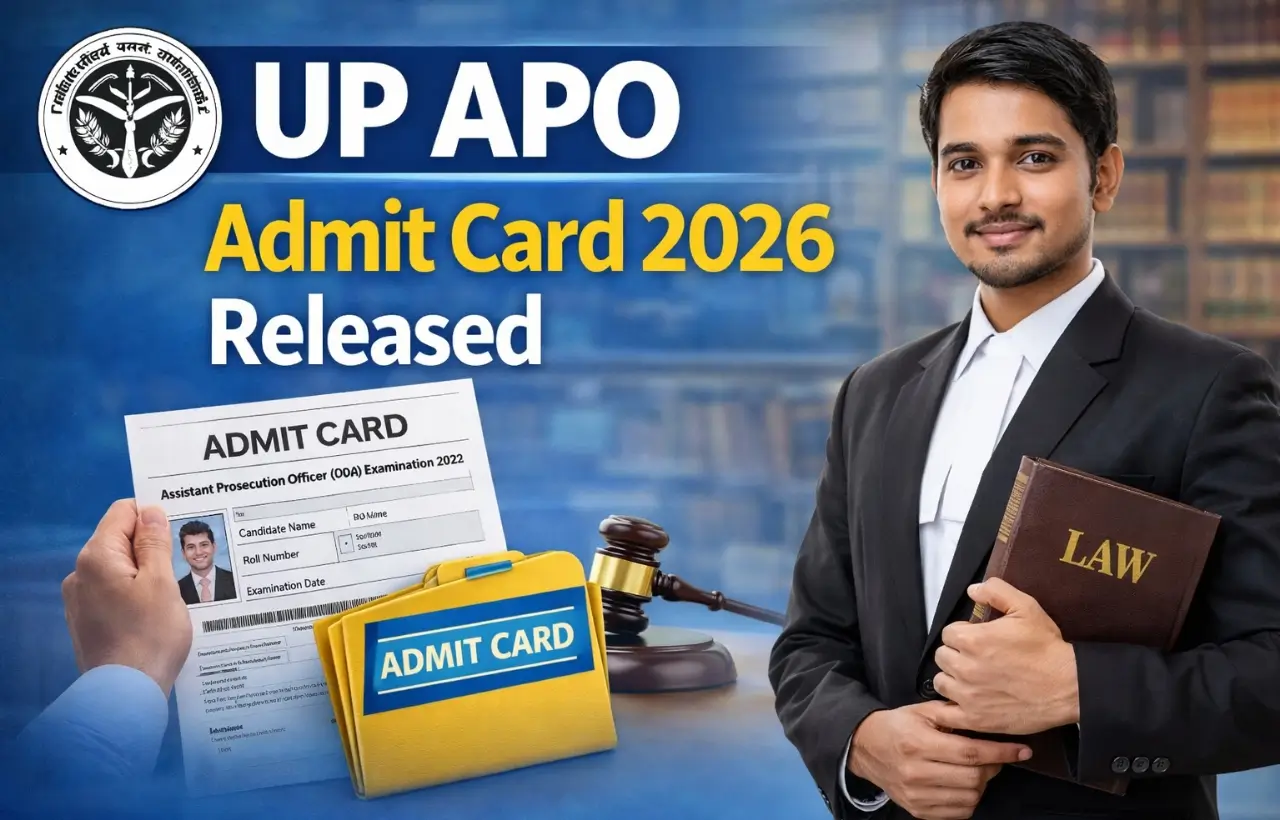 UP APO Admit Card 2026