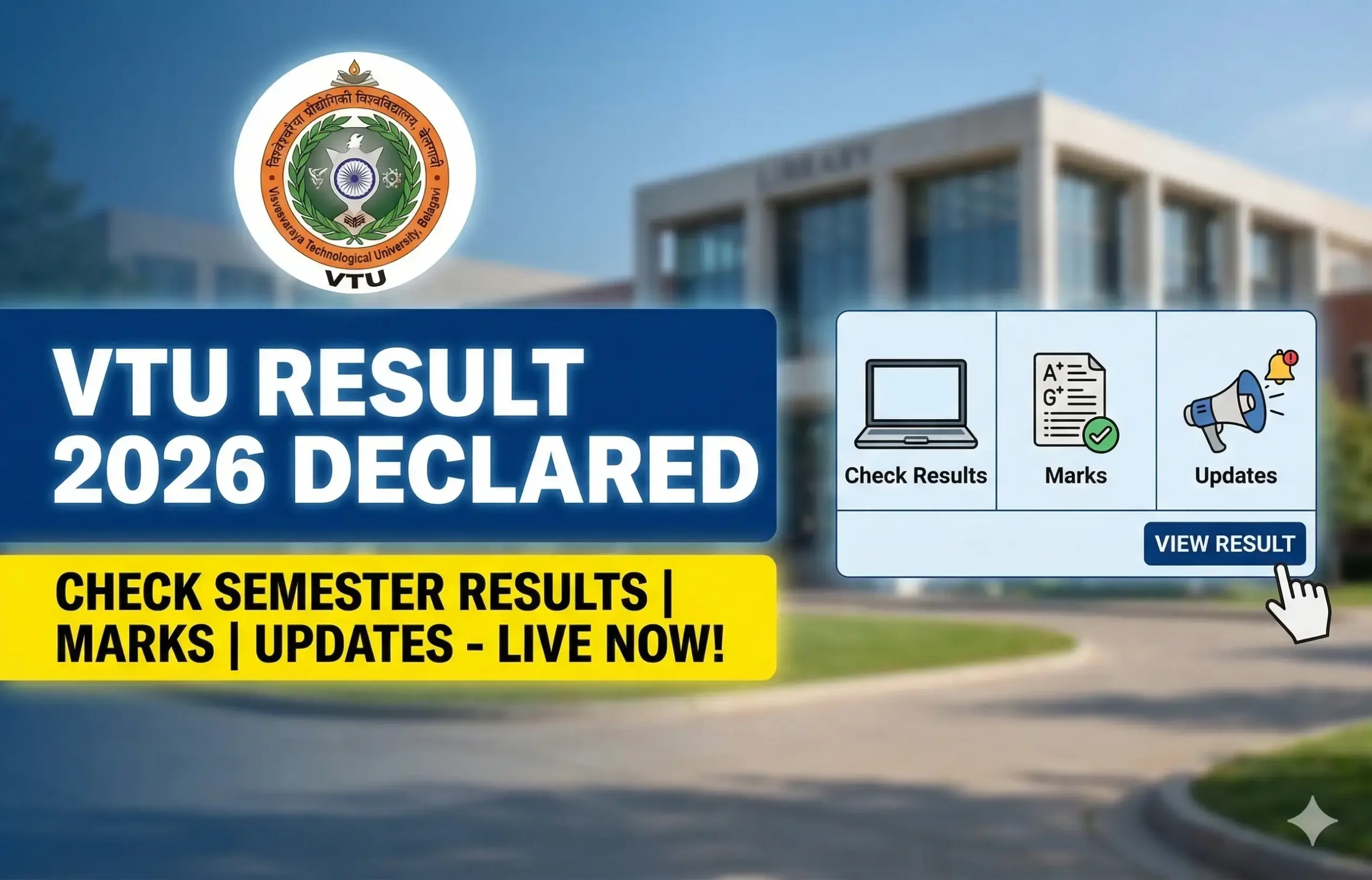 VTU Result 2026 Declared