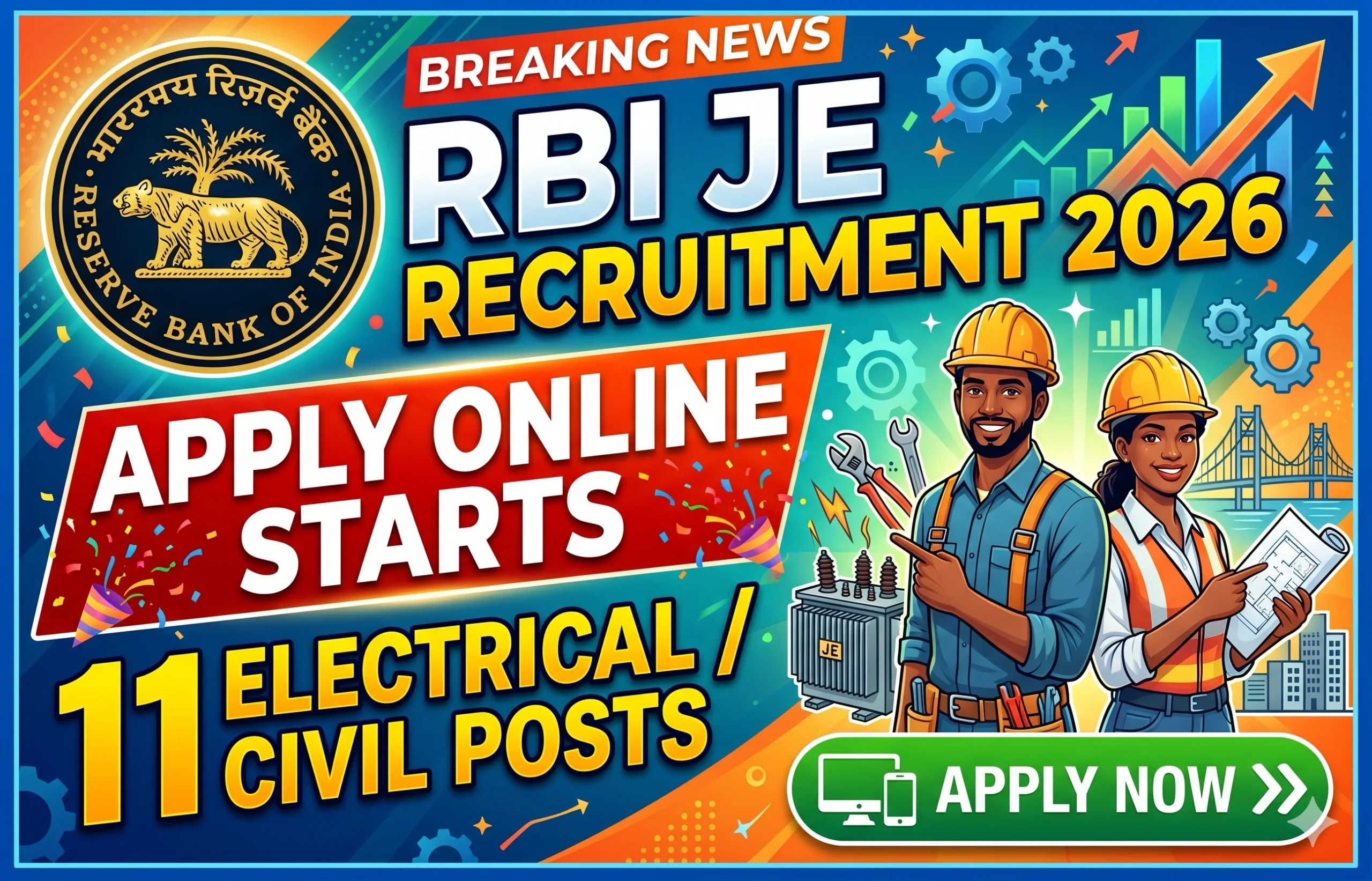 RBI JE Recruitment 2026