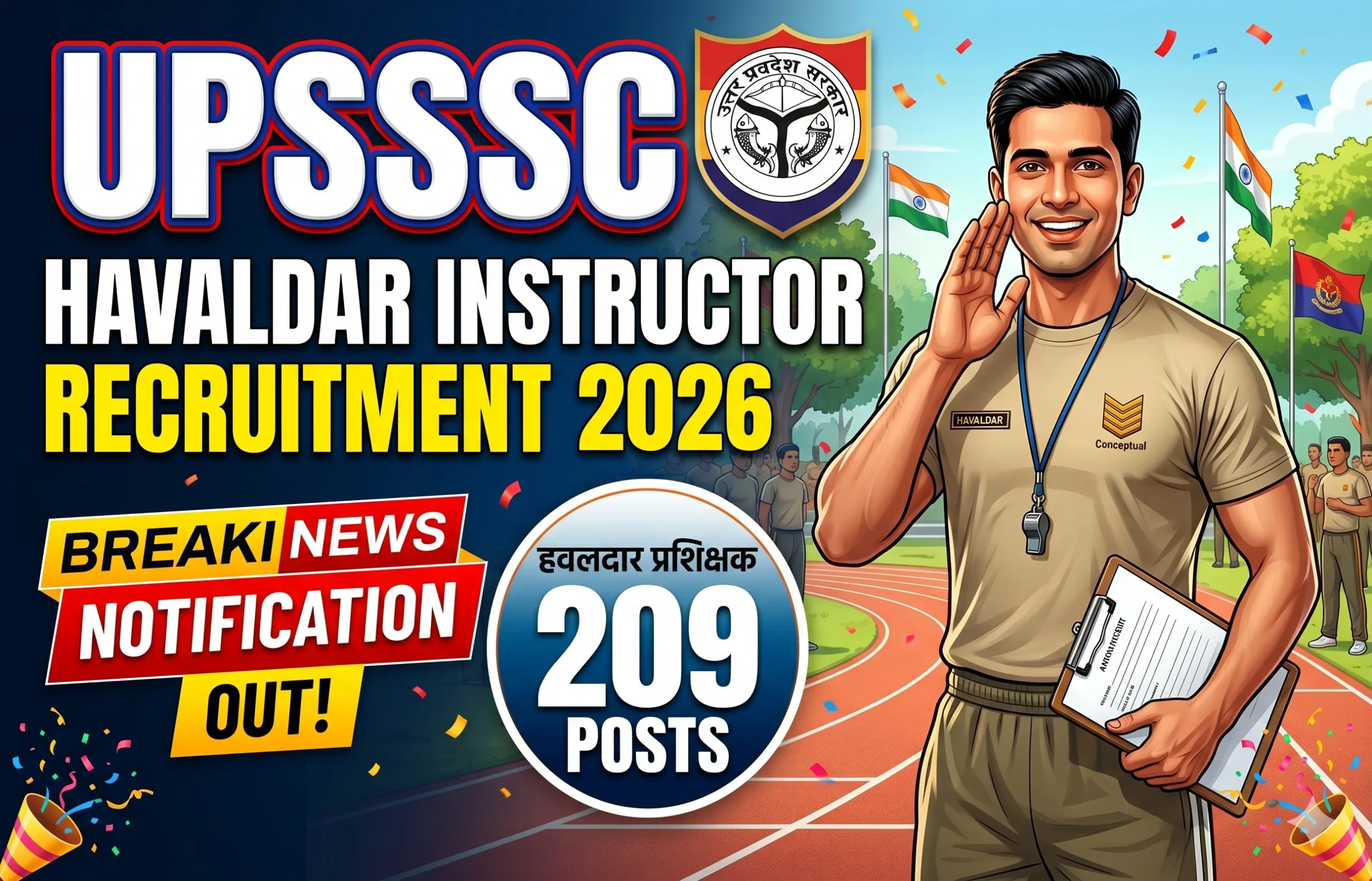 UPSSSC Havaldar Instructor Recruitment 2026